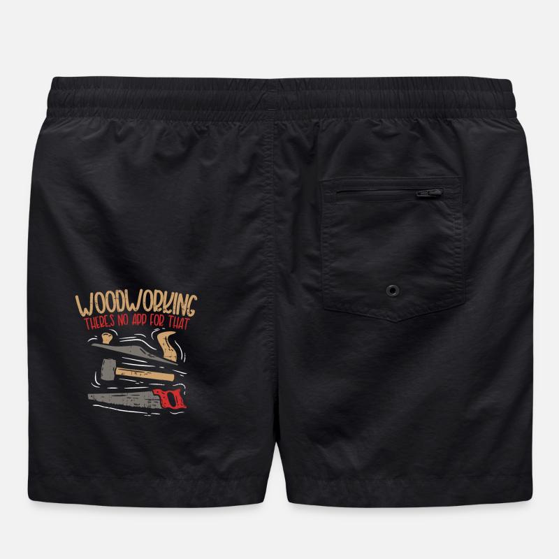 Cadeau menuiserie menuiserie - Short de bain - noir