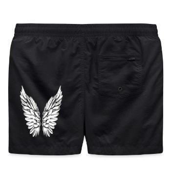 Ailes angéliques Argent Blanc Ange Ailes angéliques - Short de bain - noir - Dos