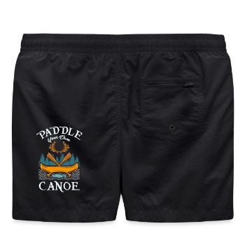 Canoë-kayak - Short de bain - noir - Dos