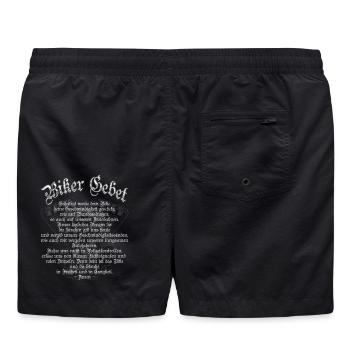 Biker Ora pour moto pilote Chopper Rocker MC - Short de bain - noir - Dos