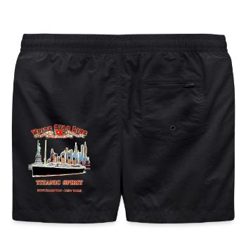 FANTOME DU TITANIC A NEW YORK L. RUNEMBERG © Adagp - Short de bain - noir - Dos