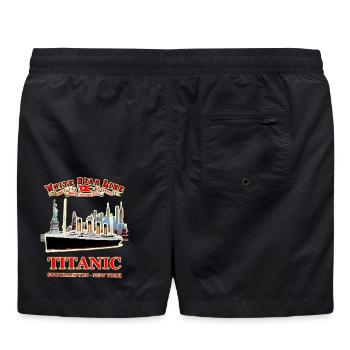 LE FANTOME DU TITANIC A NEW YORK RUNEMBERG Adagp © - Short de bain - noir - Dos