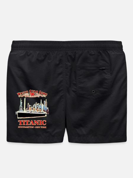 THE GHOST OF THE TITANIC IN NEW YORK RUNEMBERG Adagp © - Swim Trunks - black