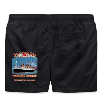 TITANIC SPIRIT Kreation Louis RUNEMBERG © Adagp - Badeshorts - Schwarz - Hinten