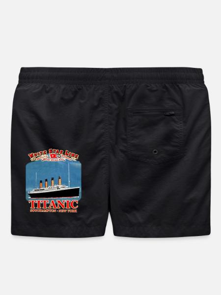 TITANIC Kreation Louis RUNEMBERG © Adagp - Badeshorts - Schwarz