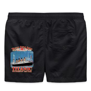 TITANIC creation Louis RUNEMBERG © Adagp - Swim Trunks - black - Back