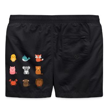 Nature - Short de bain - noir - Dos