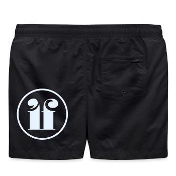 Elegant lighting design with shades - Swim Trunks - black - Back