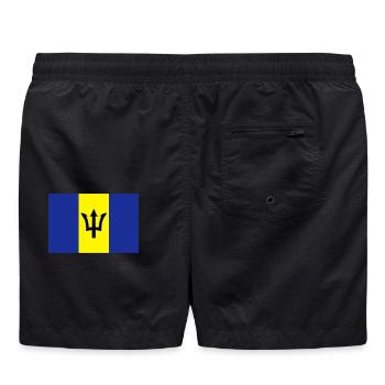Love Barbados - Swim Trunks - black - Back