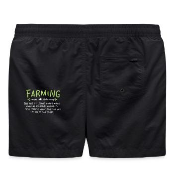 AGRICULTURE: Définition de l'agriculture - Short de bain - noir - Dos