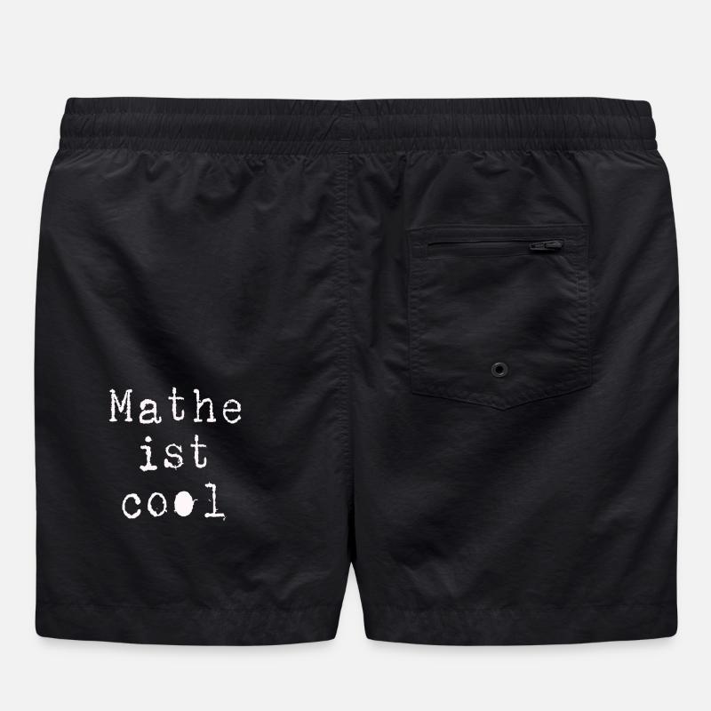 Math - Swim Trunks - black