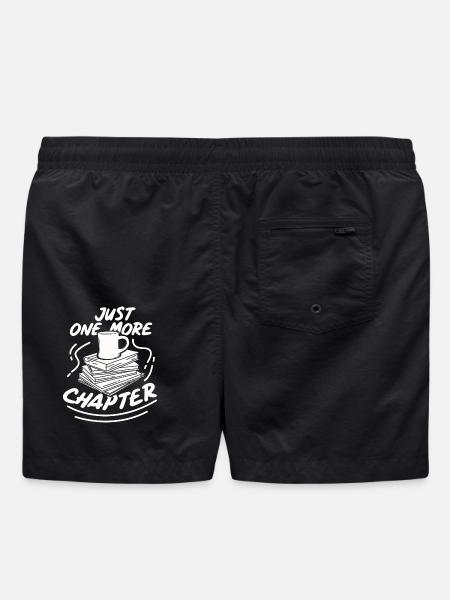 Read books book gift bookshelf - Swim Trunks - black