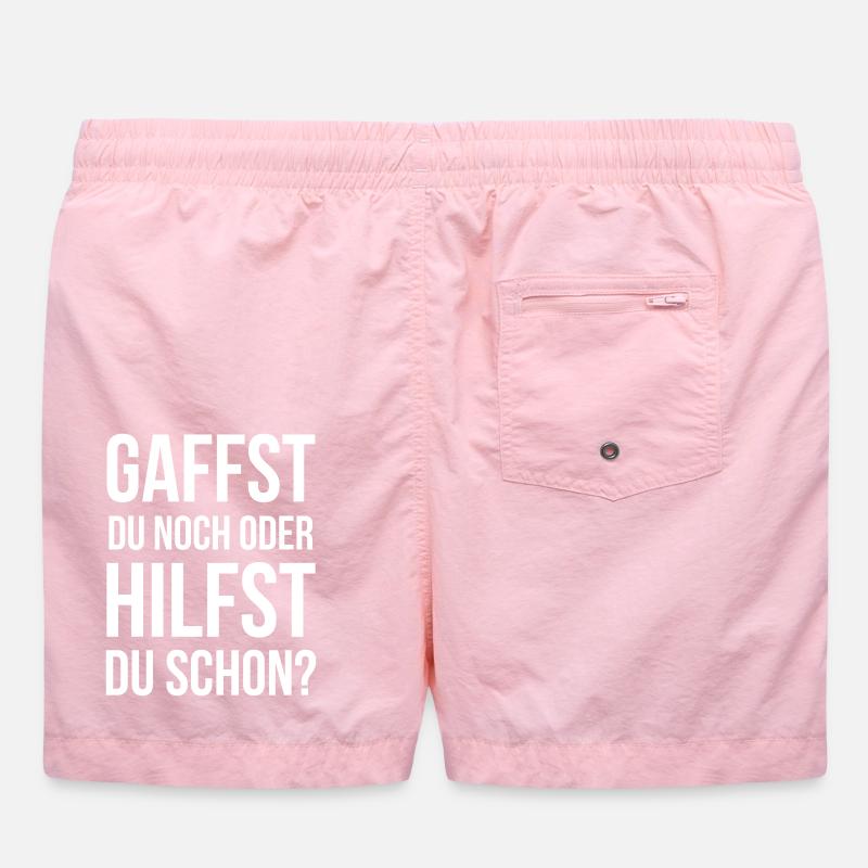Gaffst du noch oder hilfst du schon? Badeshorts