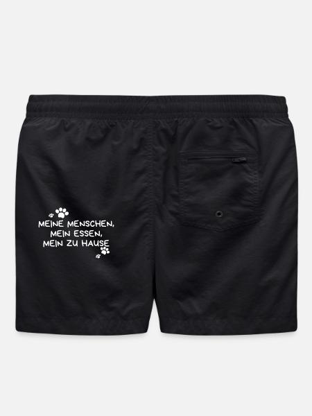 Haustier Witz - Badeshorts - Schwarz