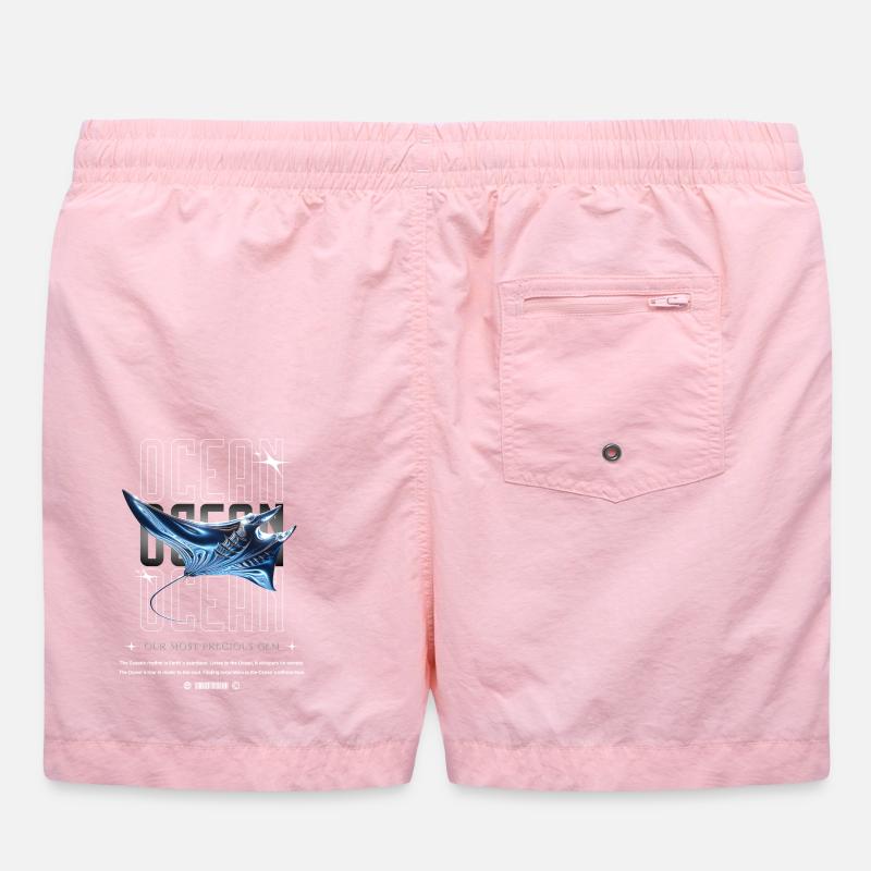 Ocean Manta Precious Treasure Swim Trunks