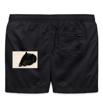 Bak - Short de bain - noir - Dos - AI Model Male 185 light (185cm)