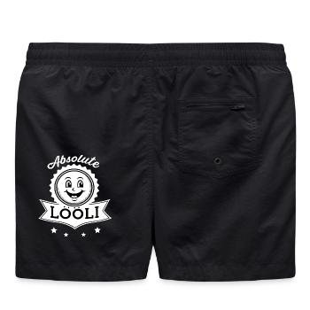 Absolute Lööli - Badeshorts - Schwarz - Hinten
