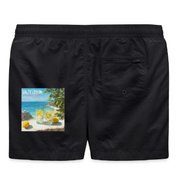 Salty Lemon Strandzauber 87 - Badeshorts - Schwarz - Hinten