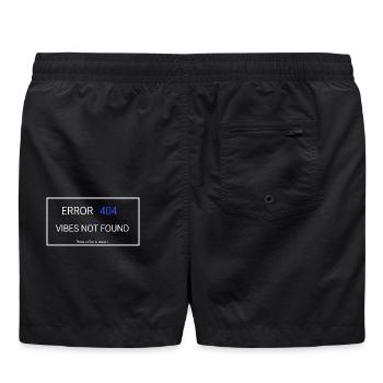 Vibes not found - Swim Trunks - black - Back