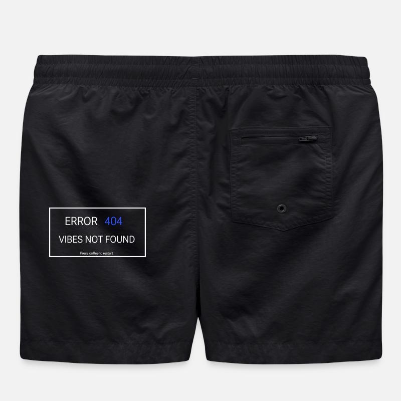 Vibes not found - Swim Trunks - black
