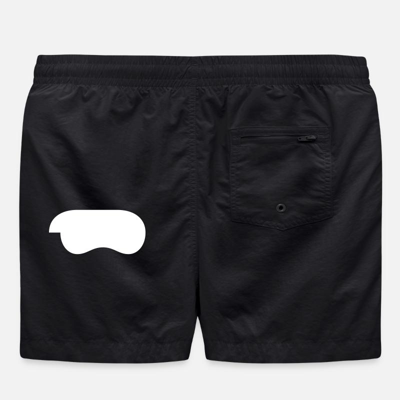 Controller-White - Swim Trunks - black