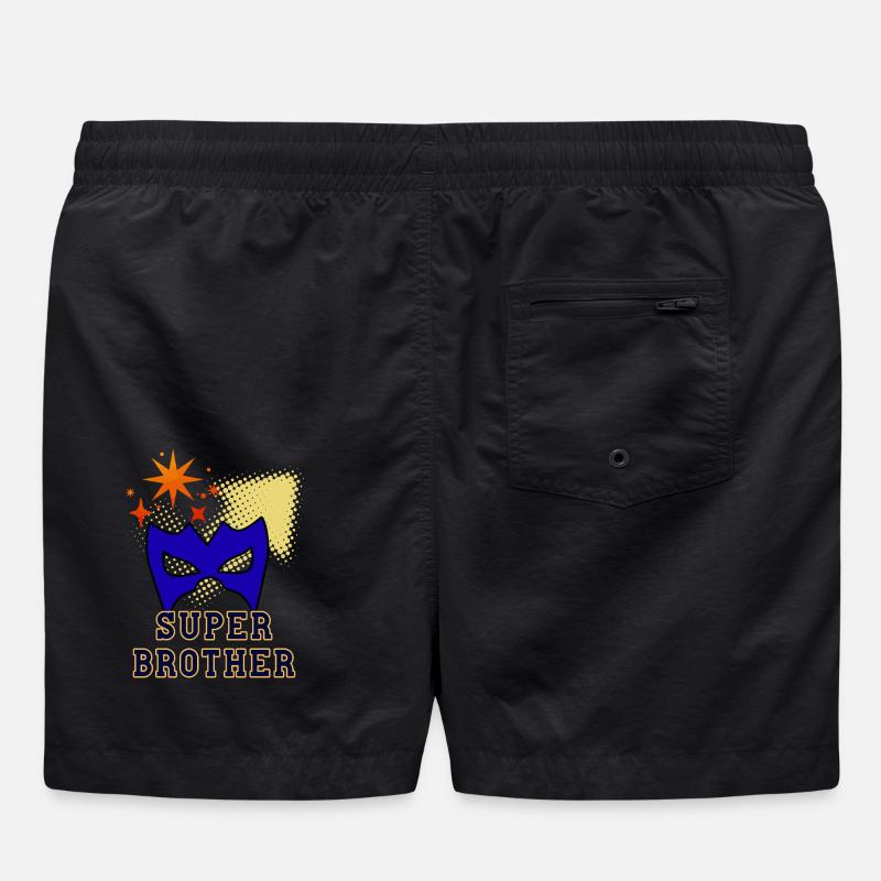 Super frère - Short de bain - noir