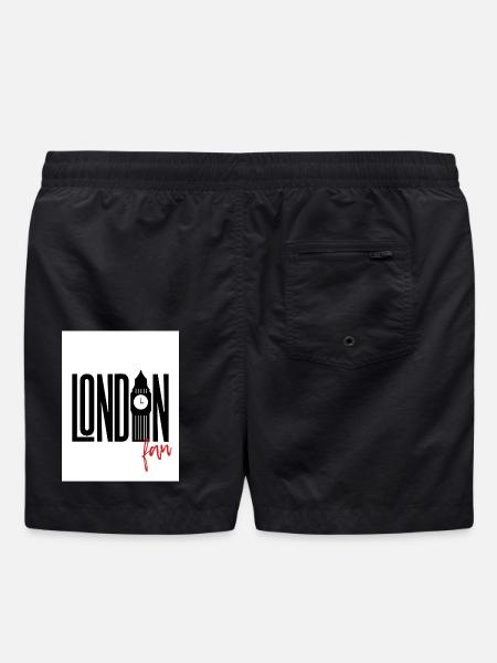 Fan de Londres - Short de bain - noir