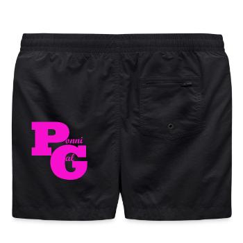 fou de poneys - Short de bain - noir - Dos