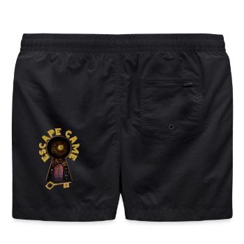 ESCAPE SPIEL SERRURRE TOR ZEIT - Badeshorts - Schwarz - Hinten