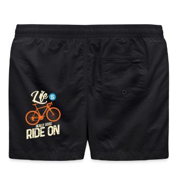 Radfahren - Badeshorts - Schwarz - Hinten