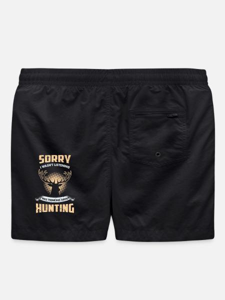 Funny Hunting - Swim Trunks - black