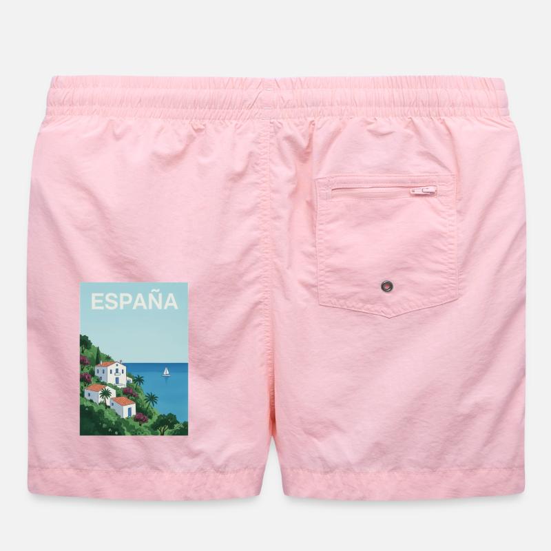 Idylle côtier espagnol Short de bain