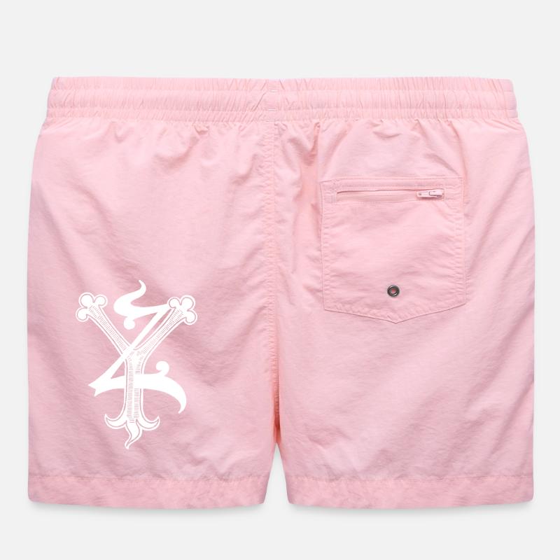 Buchstaben YZ Rapp art Badeshorts