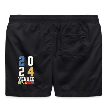 Régate autour du globe Vendée 2024 - Short de bain - noir - Dos