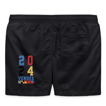 Globe regatta design Year 2024 Vendée - Swim Trunks - black - Back