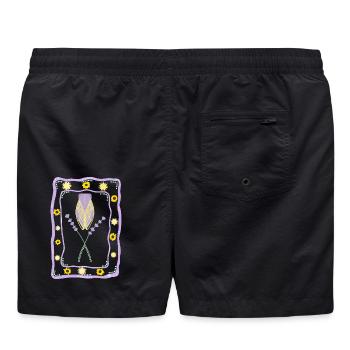 Vibes Provence été - Cigale et Lavande - Short de bain - noir - Dos