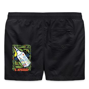 Huile d'olive au Beurre Salé Toulon - Short de bain - noir - Dos