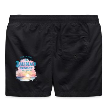 Resort Bali Plage Pastel - Short de bain - noir - Dos