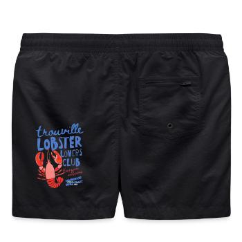 Trouville Lobster Lovers Club - Short de bain - noir - Dos