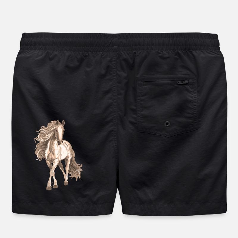 Motif cheval Short de bain