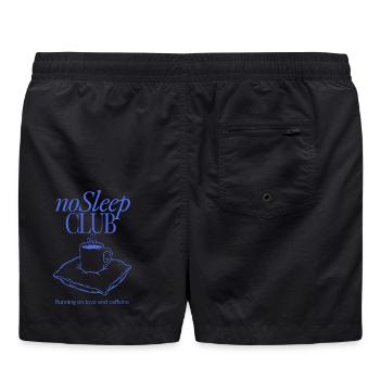 NoSleep CLUB Coffee Night Design - Short de bain - noir - Dos