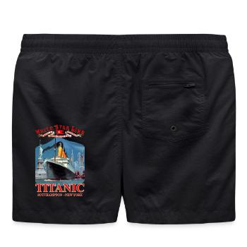 TITANIC NY Kreation Louis RUNEMBERG © Adagp - Badeshorts - Schwarz - Hinten