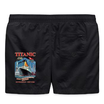 TITANIC SPIRIT creation Louis RUNEMBERG © Adagp - Swim Trunks - black - Back