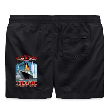 TITANIC SPIRIT Kreation Louis RUNEMBERG © Adagp - Badeshorts - Schwarz - Hinten