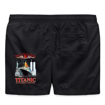 TITANIC SPIRIT CREATION Louis RUNEMBERG © Adagp - Badeshorts - Schwarz - Hinten