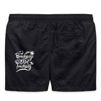 Chemise de plage - Short de bain - noir - Dos