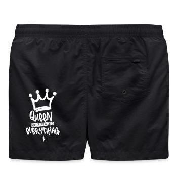 Queen of fucking...– JGA Party Queen Krone - Short de bain - noir - Dos