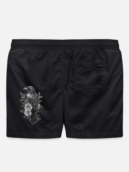 Raven - Swim Trunks - black