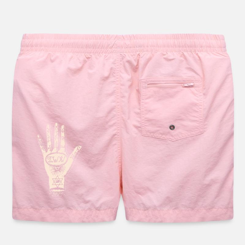 Dessin à la main dans le style du tarot Short de bain