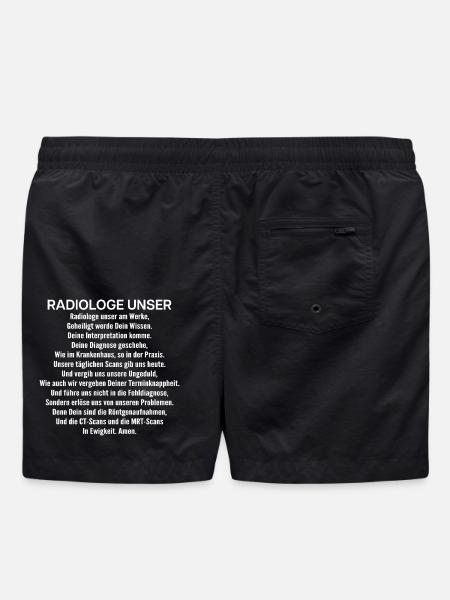 Radiologist Radiologist Radiology Radiologist - Swim Trunks - black
